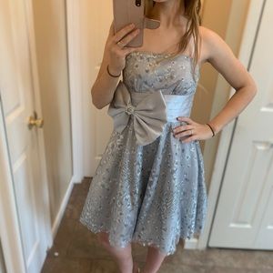 Prom/homecoming dress with matching wrap